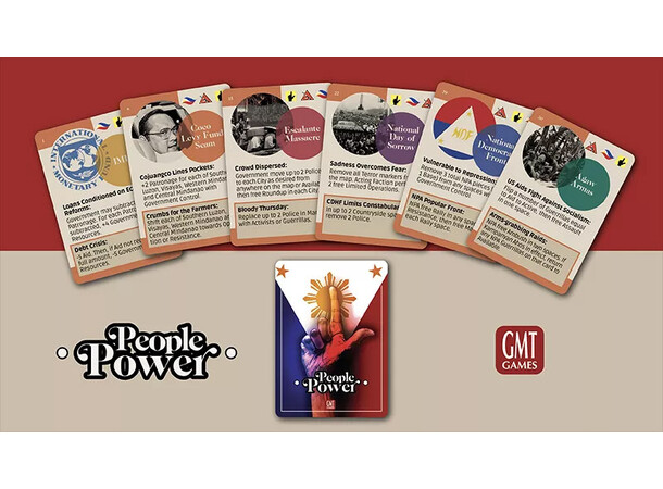 People Power Brädspel Insurgency in the Philippines 1983-1986 