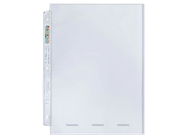 Plastficka 1-Pocket - 100 st Ultra Pro Platinum Series 