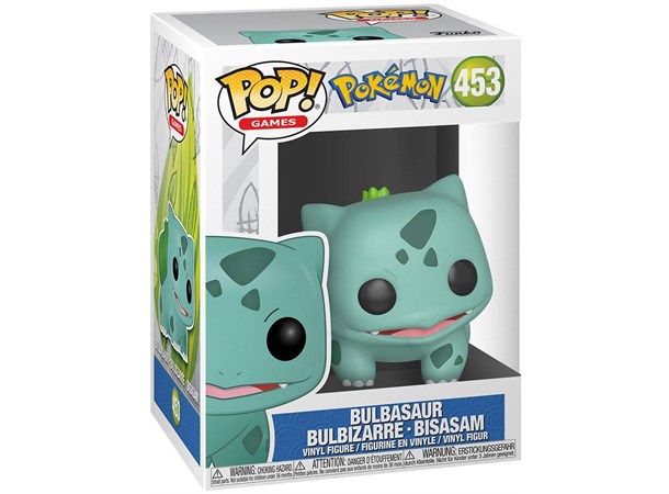 Pokemon POP Figur Bulbasaur 9cm POP Games 453 Vinyl Figure