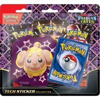 Pokemon Paldean Fates Sticker Fidough Tech Sticker Collection - Shiny Fidough