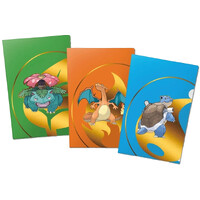 Pokemon Tournament Folios 3-Pack #1 Charizard, Blastoise, Venusaur