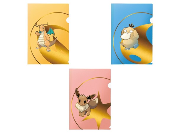 Pokemon Tournament Folios 3-Pack #2 Psyduck, Eevee, Dragonite