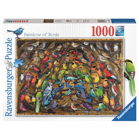 Rainbow of Birds 1000 bitar Pussel Ravensburger Puzzle