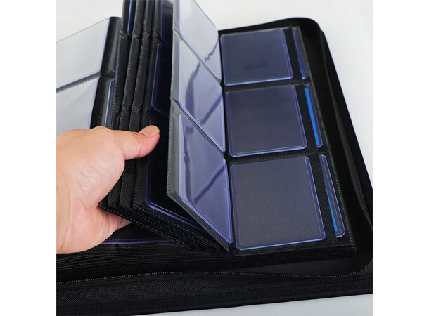 Rebinder Toploader Binder 9-Pocket Black 