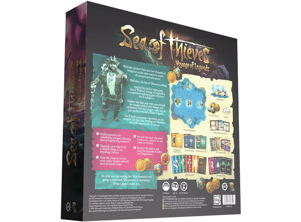 Sea of Thieves Brädspel Voyage of Legends 