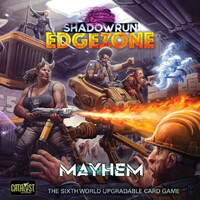 Shadowrun DBG Edge Zone Mayhem Deck Building Game