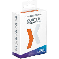 Sleeves Cortex Orange MATTE x100 66x91 Ultimate Guard Standard Size
