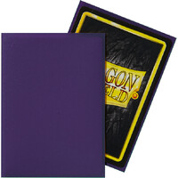 Sleeves Matte Purple x100 66x91 Dragon Shield