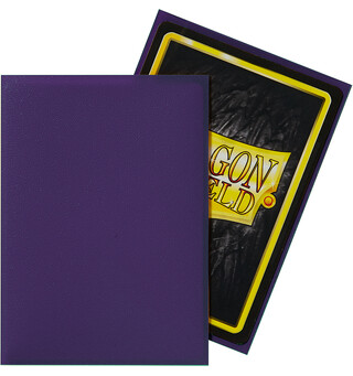 Sleeves Matte Purple x100 66x91 Dragon Shield