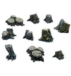 Small Tree Stumps (10 st) Green Stuff World