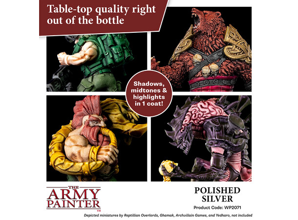 Speedpaint 2.0 Polished Silver Army Painter - 18ml