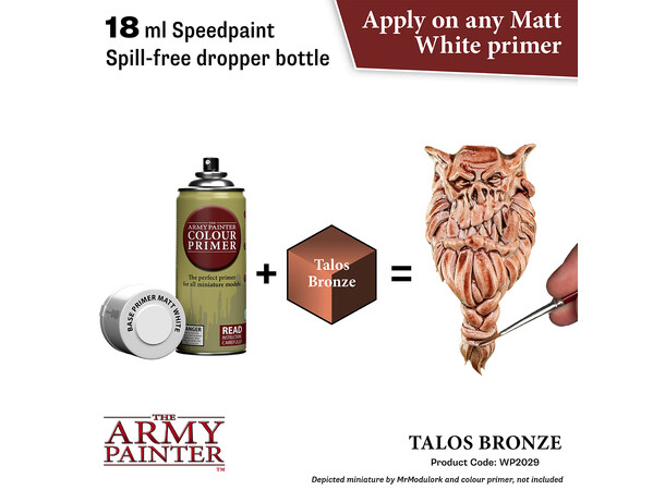 Speedpaint 2.0 Talos Bronze Army Painter - 18ml