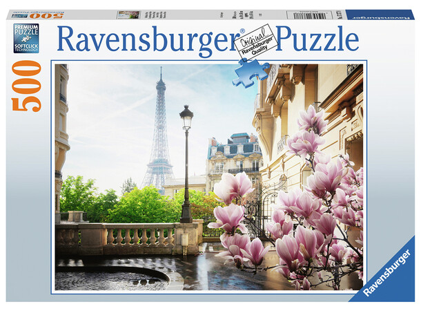 Spring in Paris 500 biter Puslespill Ravensburger Puzzle