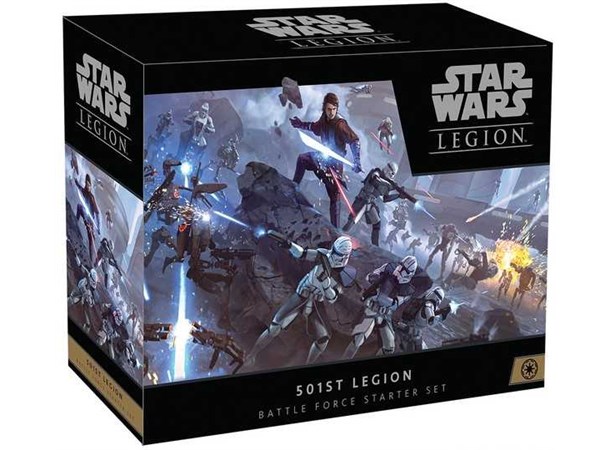 Star Wars Legion 501st Legion Exp Battle Force Starter Set