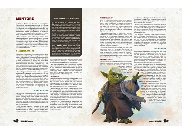 Star Wars RPG F&D Disciples of Harmony Force & Destiny Roleplaying Game 