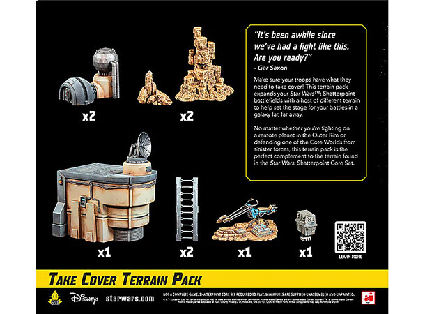 Star Wars Shatterpoint Take Cover Terrain Pack