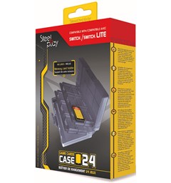 Switch Game Card Case Switch Plass til 24 spill