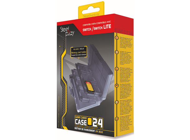 Switch Game Card Case Switch Plats för 24 spel 