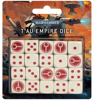 Tau Empire Dice Set Warhammer 40K 
