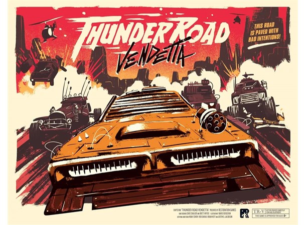 Thunder Road Vendetta Brettspill