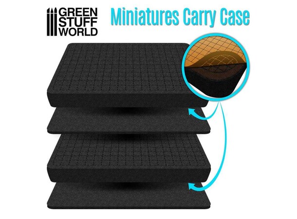 Transport Case Pick & Pluck Foam Green Stuff World 