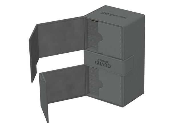 Twin Flip N Tray 200+ Grå Ultimate Guard - Monocolor 