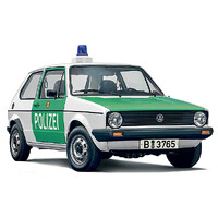 VW Golf Polizei Italeri 1:24 Byggesett