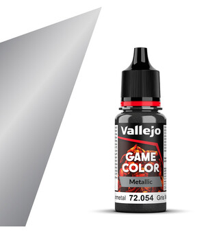 Vallejo Game Color Dark Gunmetal 18ml - Metallic