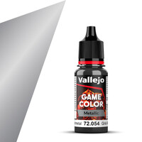 Vallejo Game Color Dark Gunmetal 18ml - Metallic