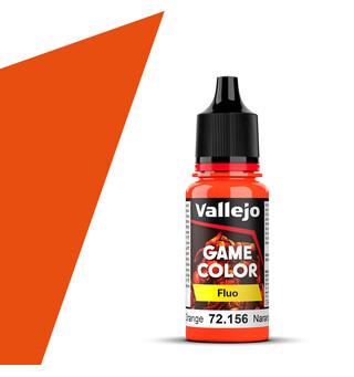 Vallejo Game Color Fluorescent Orange 18ml - Fluo