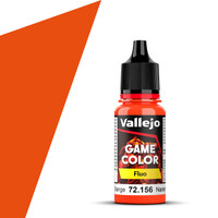 Vallejo Game Color Fluorescent Orange 18ml - Fluo