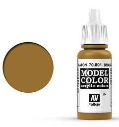 Vallejo Model Color Brass 17ml Tilsvarer 4672AP