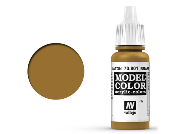 Vallejo Model Color Brass 17ml 