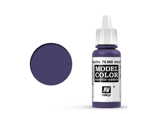Vallejo Model Color Violet 17ml Tilsvarer X-16 