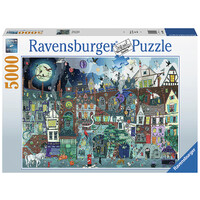 Victorian Street 5000 biter Puslespill Ravensburger Puzzle