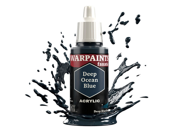 Warpaints Fanatic Deep Ocean Blue Army Painter 