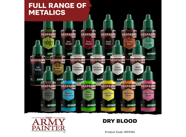 Warpaints Fanatic Dry Blood Army Painter Effects 