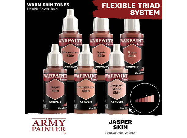 Warpaints Fanatic Jasper Skin Army Painter