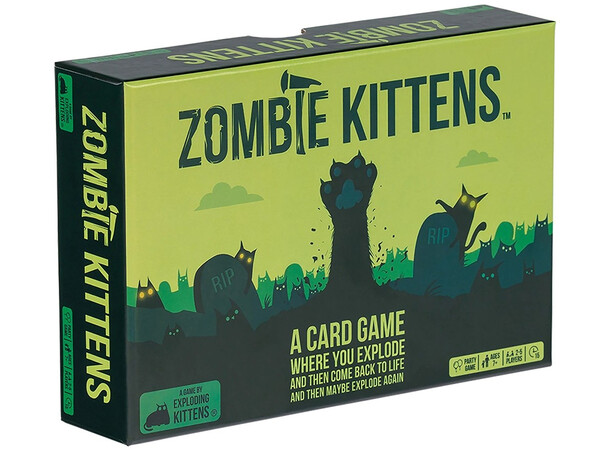 Zombie Kittens Kortspel Svensk utgåva 