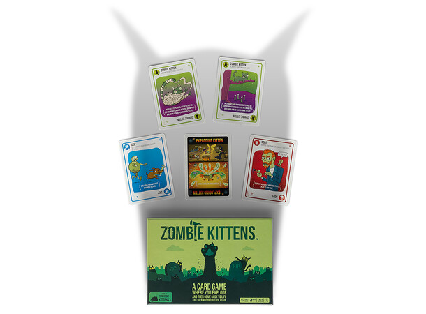 Zombie Kittens Kortspill (Norske regler) 