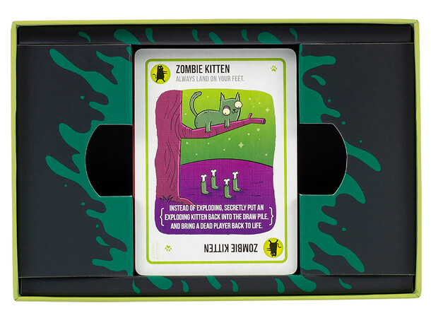 Zombie Kittens Kortspill (Norske regler) 