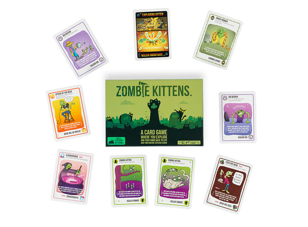 Zombie Kittens Kortspill (Norske regler) 