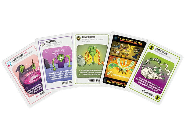 Zombie Kittens Kortspill (Norske regler) 