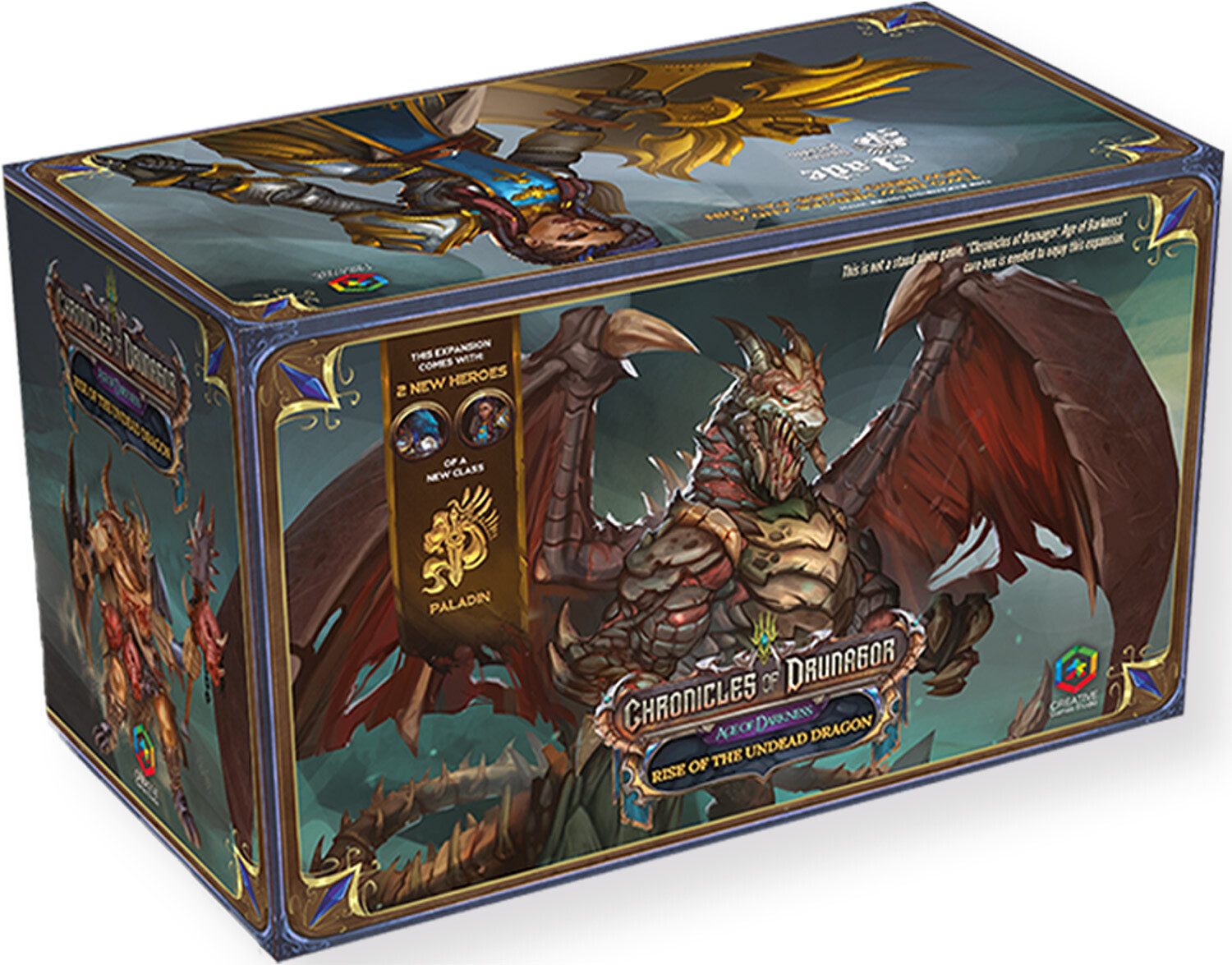 Chronicles of Drunagor Undead Dragon Exp Utvidelse til Chronicles of Drunagor