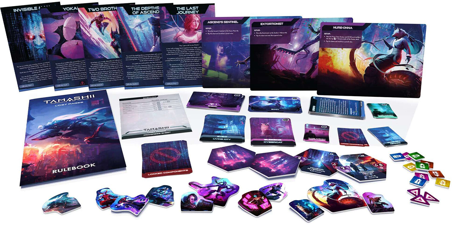 Tamashii Lost Pages Expansion Utvidelse Tamashii Chronicle of Ascend