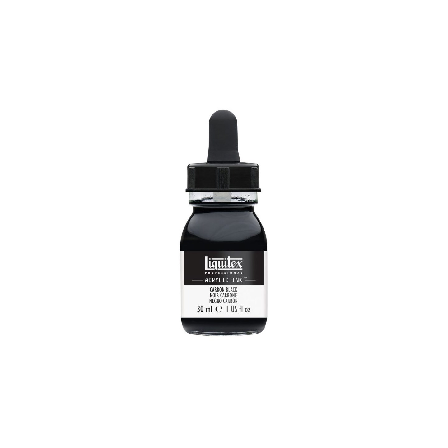 Ink Acrylic Carbon Black Liquitex 337 - 30 ml