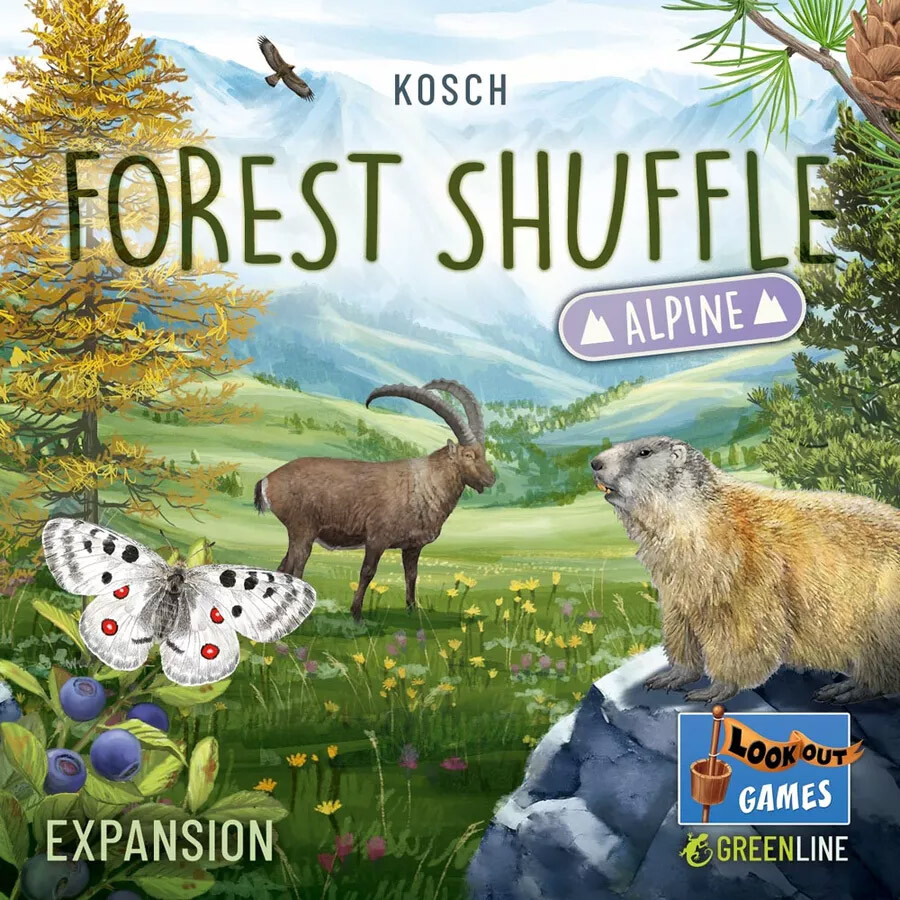 Forest Shuffle Alpine Expansion Utvidelse til Forest Shuffle