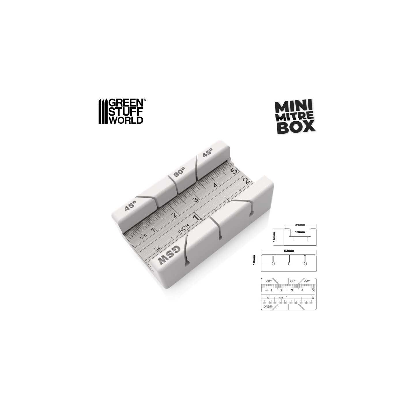 Hobby Mitre Box Green Stuff World