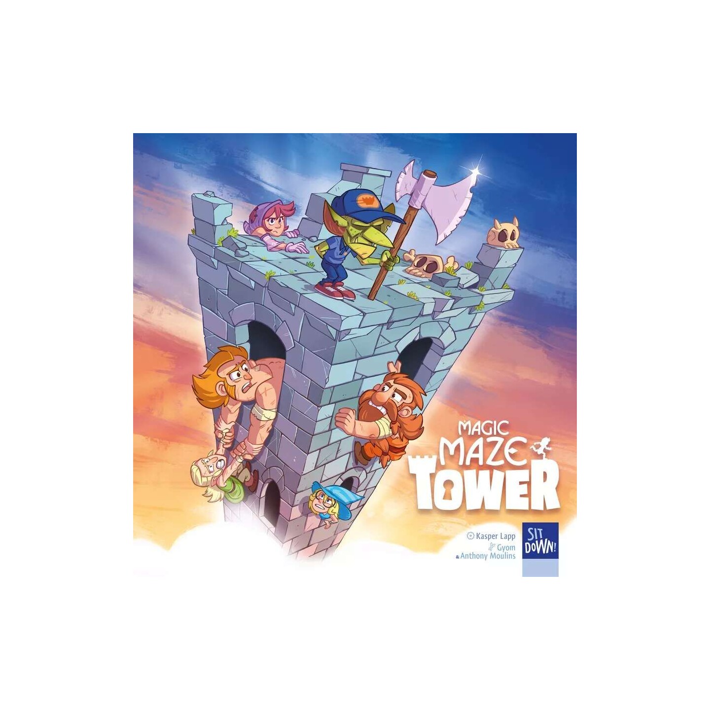 Magic Maze Tower Brettspill