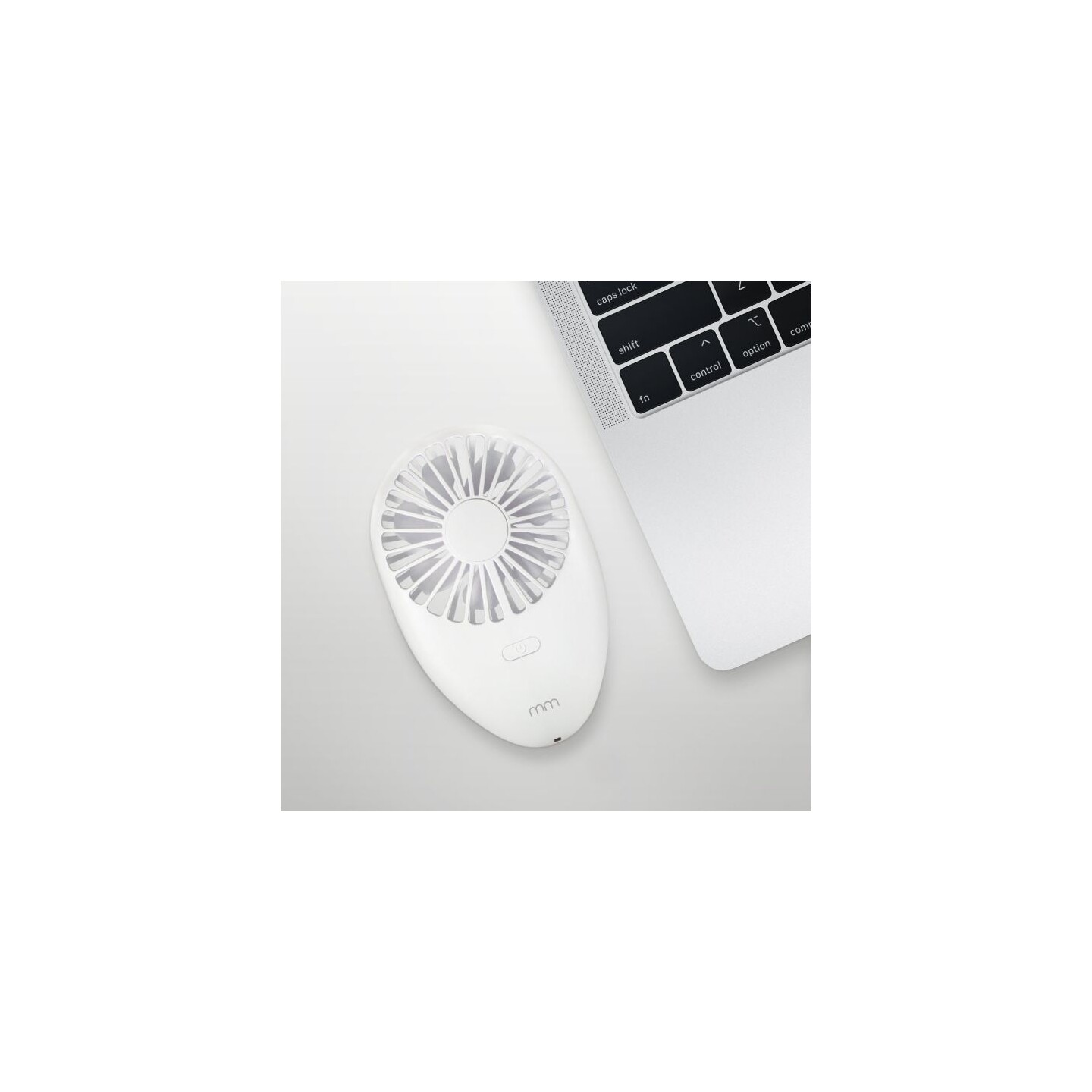 Bærbar Håndvifte - Hvit Portable Hand Fan